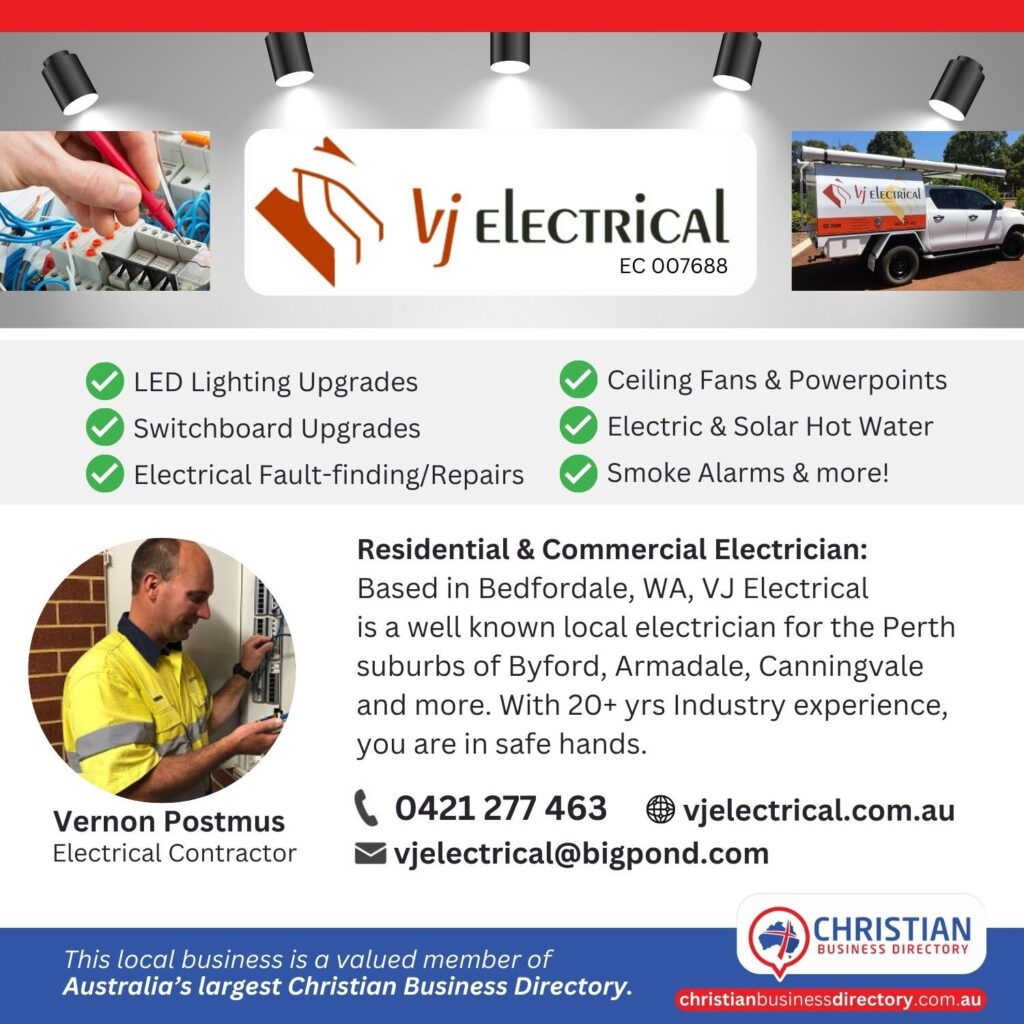 Christian Electrician Perth