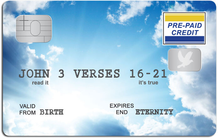 Gospel Credit Card Tracts