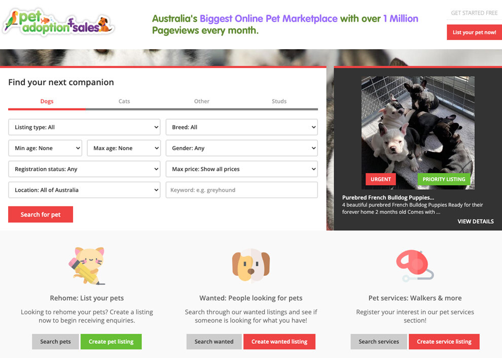 pets online australia